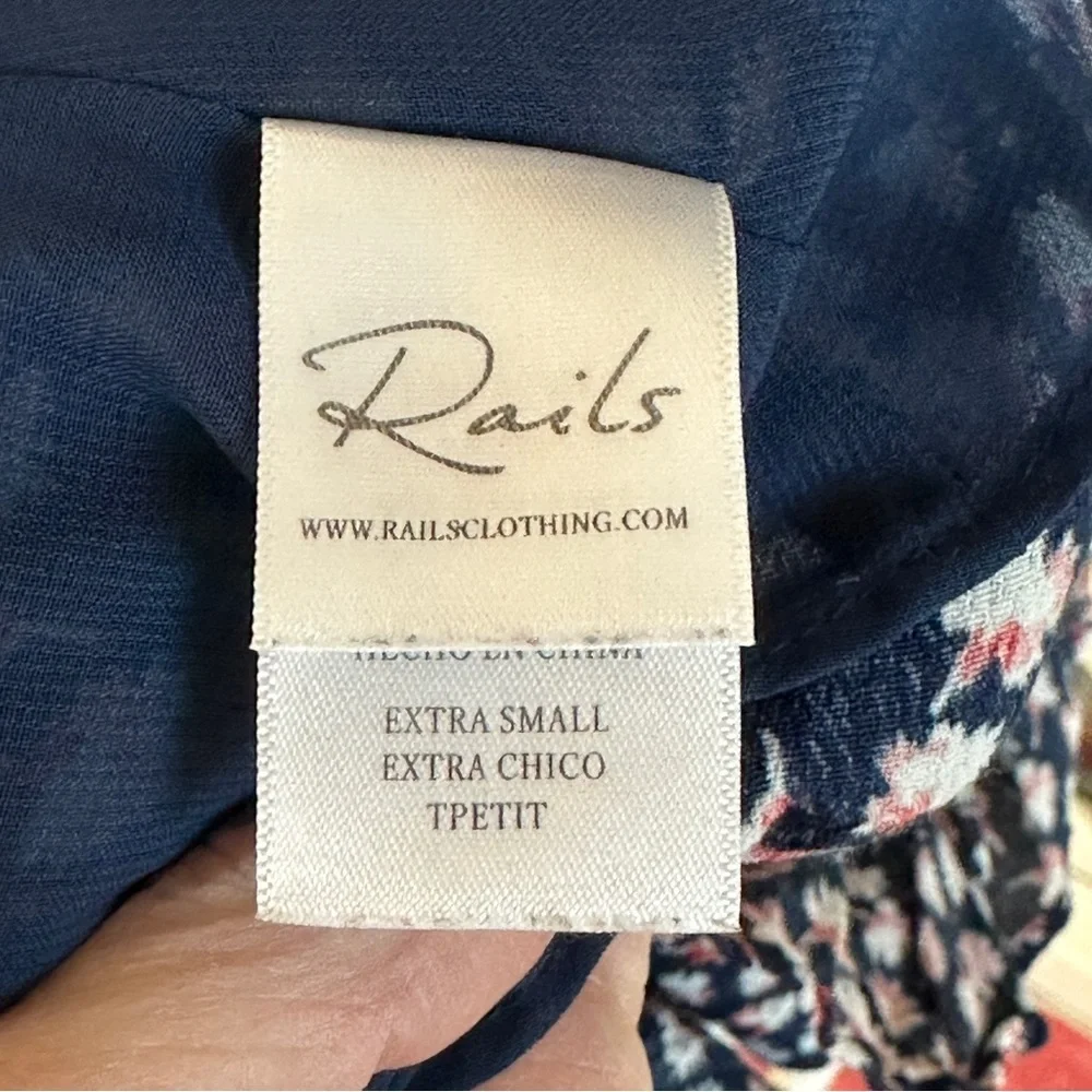 Rails Friday Pink Poms Midi Dress Size XSmall  Beach, Resort, Holiday, Vacation‎